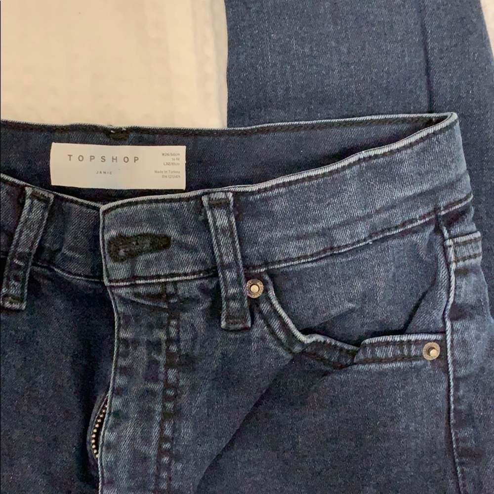 Top shop Jamie skinny jeans